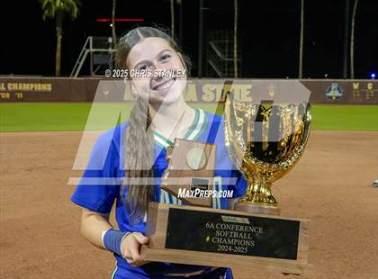 Thumbnail 1 in Queen Creek vs. Xavier College Prep (AIA 6A Final Awards) photogallery.
