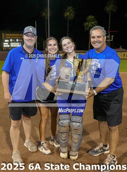 Thumbnail 2 in Queen Creek vs. Xavier College Prep (AIA 6A Final Awards) photogallery.