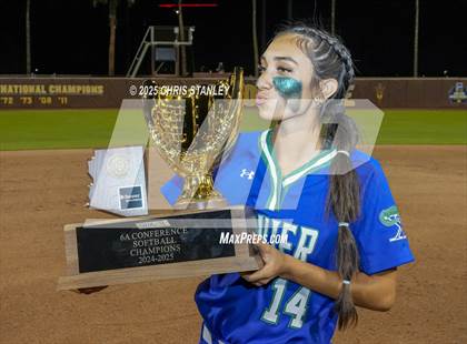 Thumbnail 2 in Queen Creek vs. Xavier College Prep (AIA 6A Final Awards) photogallery.
