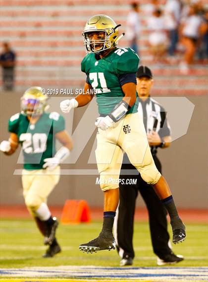 Thumbnail 3 in Central Catholic vs. Holy Cross photogallery.