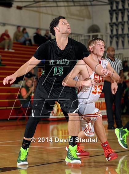 Thumbnail 3 in St. Mary's vs. Jesuit (Father Barry Christmas Classic) photogallery.