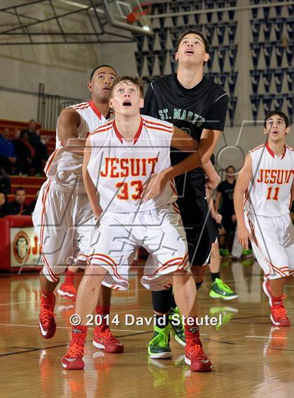 Thumbnail 2 in St. Mary's vs. Jesuit (Father Barry Christmas Classic) photogallery.