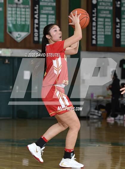 Thumbnail 2 in Cathedral Catholic vs. Perry (MLK Showcase) photogallery.