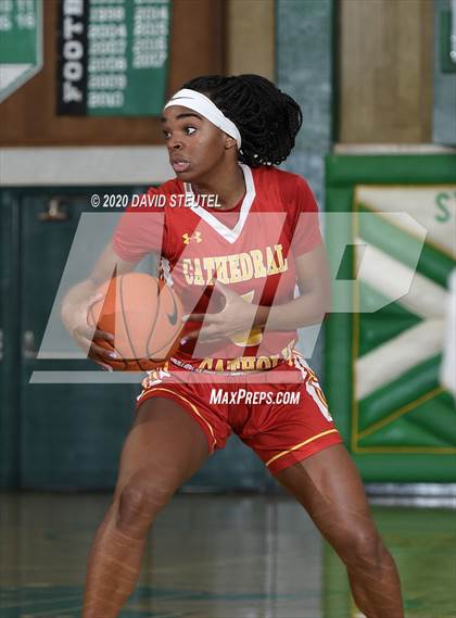 Thumbnail 1 in Cathedral Catholic vs. Perry (MLK Showcase) photogallery.