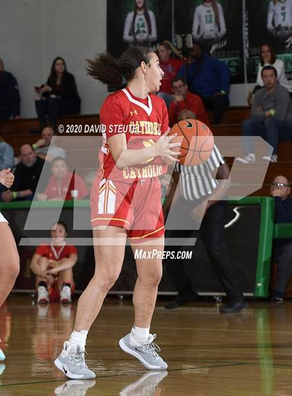 Thumbnail 3 in Cathedral Catholic vs. Perry (MLK Showcase) photogallery.