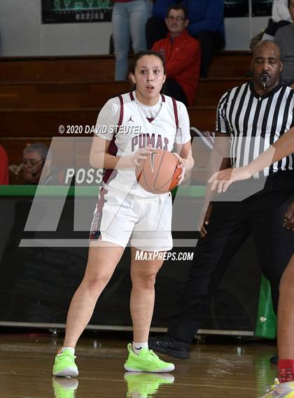 Thumbnail 3 in Cathedral Catholic vs. Perry (MLK Showcase) photogallery.