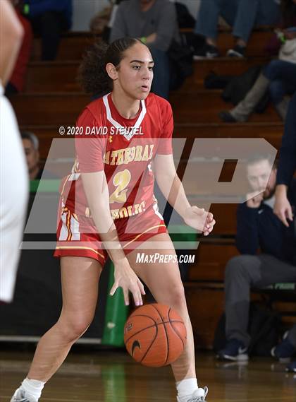 Thumbnail 3 in Cathedral Catholic vs. Perry (MLK Showcase) photogallery.