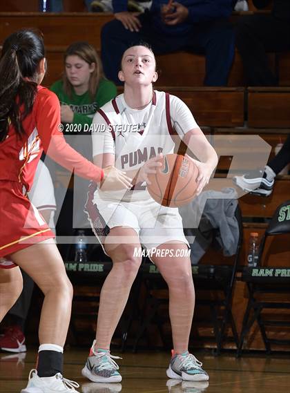 Thumbnail 2 in Cathedral Catholic vs. Perry (MLK Showcase) photogallery.