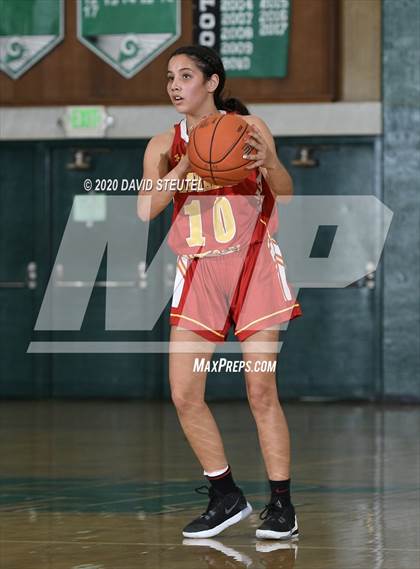 Thumbnail 2 in Cathedral Catholic vs. Perry (MLK Showcase) photogallery.