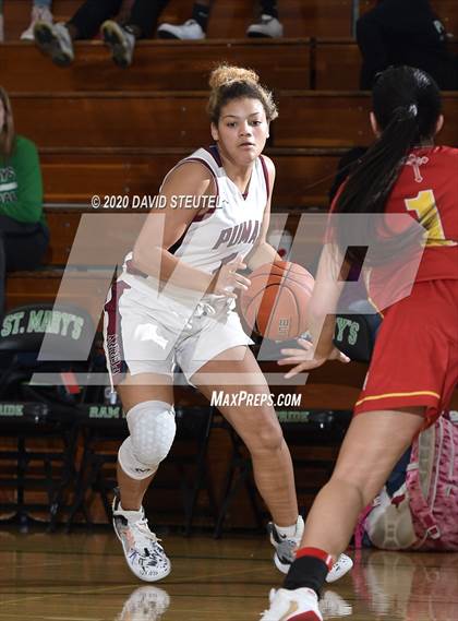 Thumbnail 1 in Cathedral Catholic vs. Perry (MLK Showcase) photogallery.