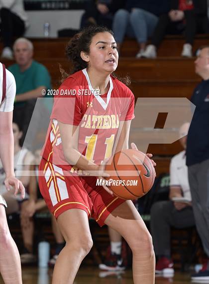 Thumbnail 2 in Cathedral Catholic vs. Perry (MLK Showcase) photogallery.