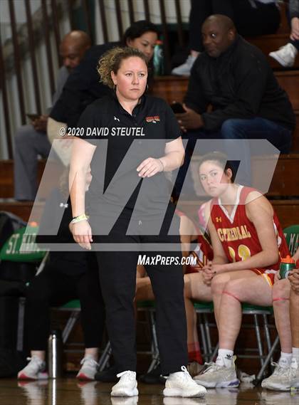 Thumbnail 3 in Cathedral Catholic vs. Perry (MLK Showcase) photogallery.