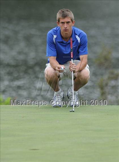 Thumbnail 1 in NCHSAA 4A Boys Golf Championships (Day 2) photogallery.