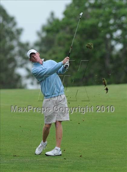 Thumbnail 1 in NCHSAA 4A Boys Golf Championships (Day 2) photogallery.