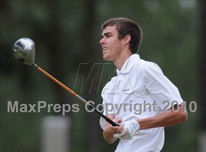 Thumbnail 2 in NCHSAA 4A Boys Golf Championships (Day 2) photogallery.