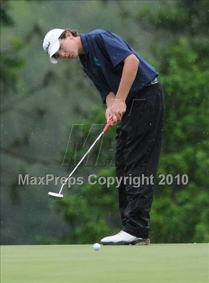 Thumbnail 2 in NCHSAA 4A Boys Golf Championships (Day 2) photogallery.