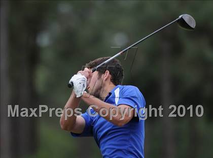 Thumbnail 1 in NCHSAA 4A Boys Golf Championships (Day 2) photogallery.