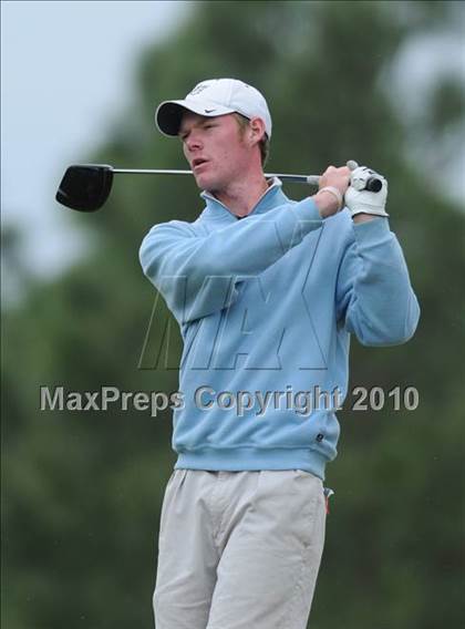 Thumbnail 2 in NCHSAA 4A Boys Golf Championships (Day 2) photogallery.