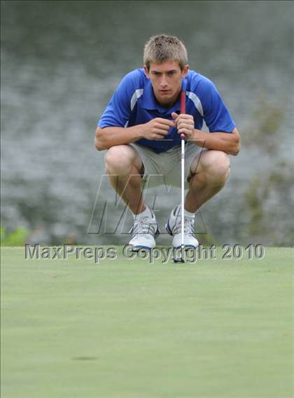 Thumbnail 3 in NCHSAA 4A Boys Golf Championships (Day 2) photogallery.