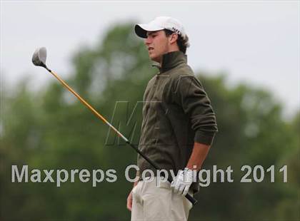 Thumbnail 3 in NCHSAA 4A Boys Golf Championships (Day 2) photogallery.