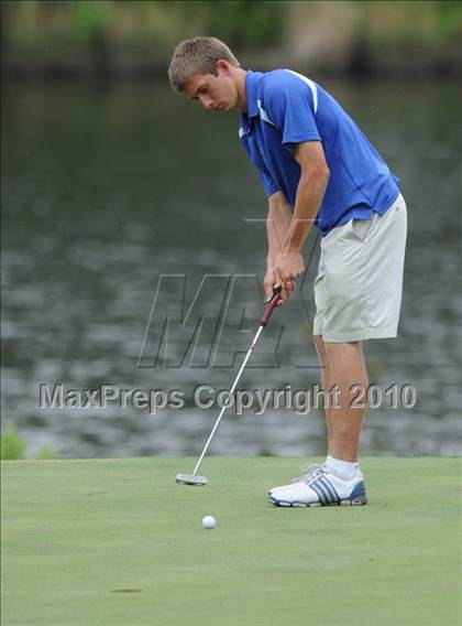 Thumbnail 1 in NCHSAA 4A Boys Golf Championships (Day 2) photogallery.