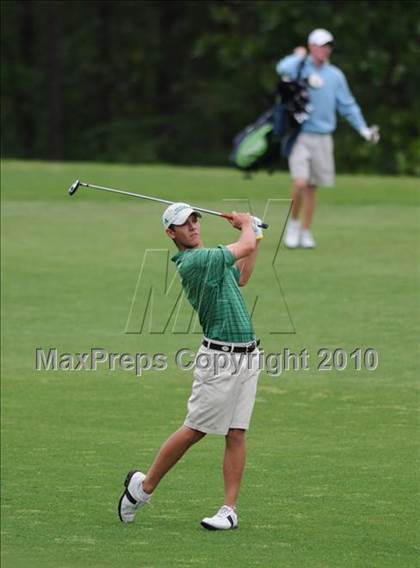 Thumbnail 1 in NCHSAA 4A Boys Golf Championships (Day 2) photogallery.