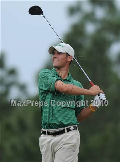 Thumbnail 1 in NCHSAA 4A Boys Golf Championships (Day 2) photogallery.