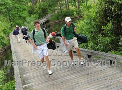 Thumbnail 2 in NCHSAA 4A Boys Golf Championships (Day 2) photogallery.