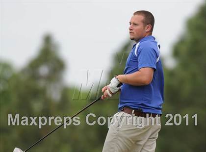 Thumbnail 1 in NCHSAA 4A Boys Golf Championships (Day 2) photogallery.
