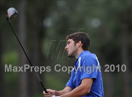 Thumbnail 2 in NCHSAA 4A Boys Golf Championships (Day 2) photogallery.