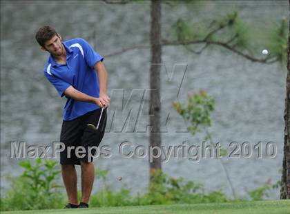 Thumbnail 2 in NCHSAA 4A Boys Golf Championships (Day 2) photogallery.