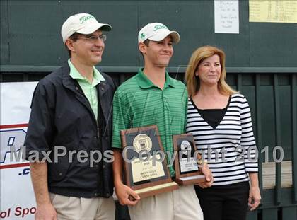 Thumbnail 1 in NCHSAA 4A Boys Golf Championships (Day 2) photogallery.