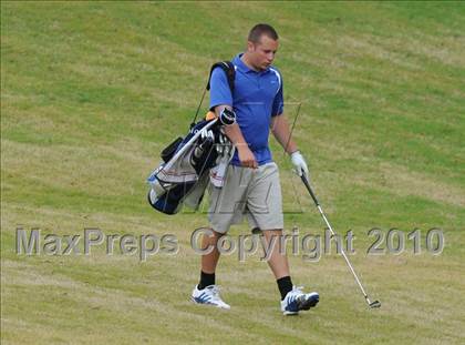 Thumbnail 3 in NCHSAA 4A Boys Golf Championships (Day 2) photogallery.