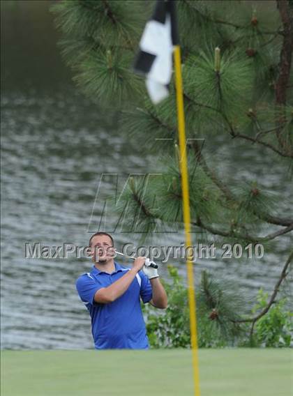 Thumbnail 2 in NCHSAA 4A Boys Golf Championships (Day 2) photogallery.
