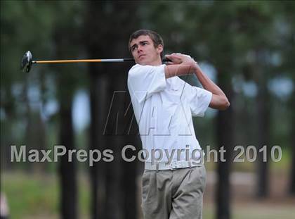 Thumbnail 1 in NCHSAA 4A Boys Golf Championships (Day 2) photogallery.