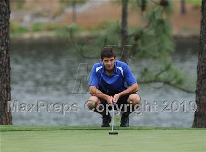 Thumbnail 3 in NCHSAA 4A Boys Golf Championships (Day 2) photogallery.