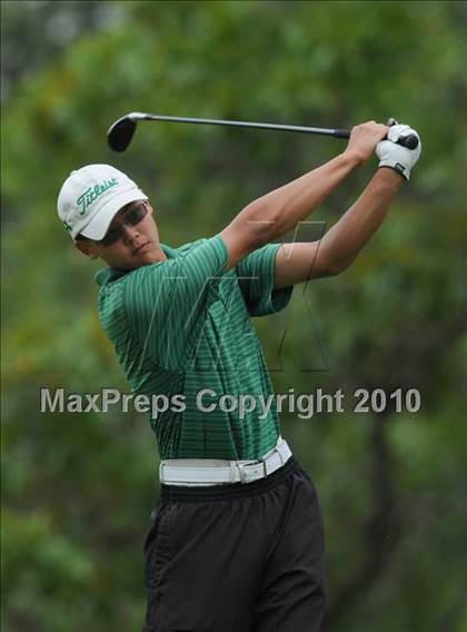 Thumbnail 3 in NCHSAA 4A Boys Golf Championships (Day 2) photogallery.