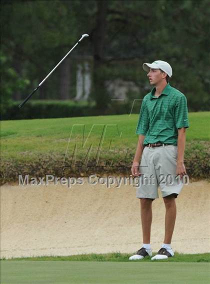 Thumbnail 1 in NCHSAA 4A Boys Golf Championships (Day 2) photogallery.
