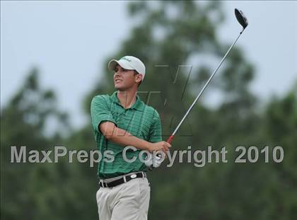 Thumbnail 2 in NCHSAA 4A Boys Golf Championships (Day 2) photogallery.