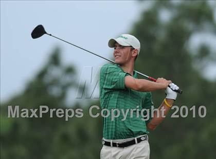 Thumbnail 3 in NCHSAA 4A Boys Golf Championships (Day 2) photogallery.