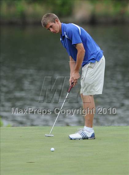 Thumbnail 2 in NCHSAA 4A Boys Golf Championships (Day 2) photogallery.