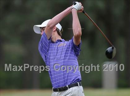 Thumbnail 3 in NCHSAA 4A Boys Golf Championships (Day 2) photogallery.