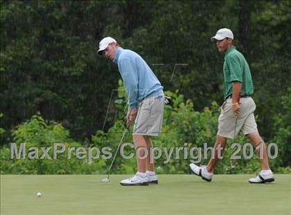 Thumbnail 2 in NCHSAA 4A Boys Golf Championships (Day 2) photogallery.