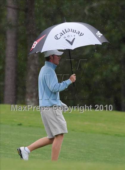 Thumbnail 1 in NCHSAA 4A Boys Golf Championships (Day 2) photogallery.