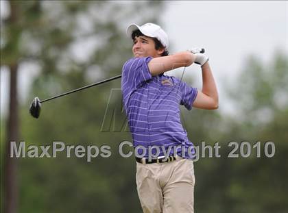 Thumbnail 3 in NCHSAA 4A Boys Golf Championships (Day 2) photogallery.