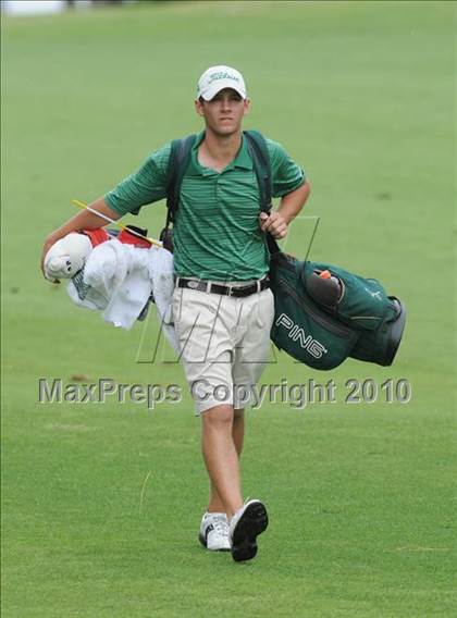 Thumbnail 2 in NCHSAA 4A Boys Golf Championships (Day 2) photogallery.