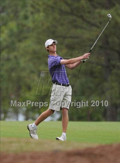 Thumbnail 1 in NCHSAA 4A Boys Golf Championships (Day 2) photogallery.
