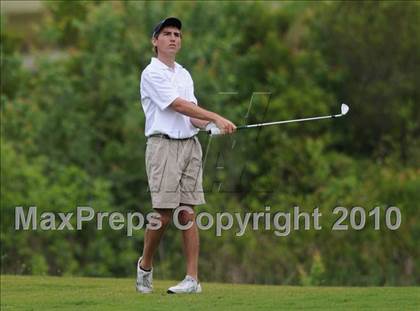 Thumbnail 1 in NCHSAA 4A Boys Golf Championships (Day 2) photogallery.