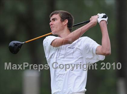 Thumbnail 1 in NCHSAA 4A Boys Golf Championships (Day 2) photogallery.