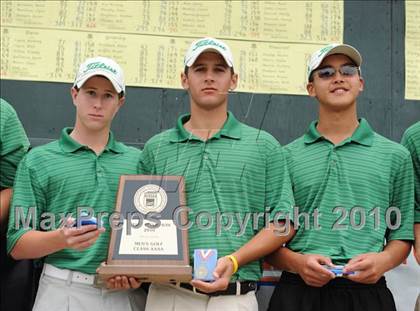 Thumbnail 3 in NCHSAA 4A Boys Golf Championships (Day 2) photogallery.